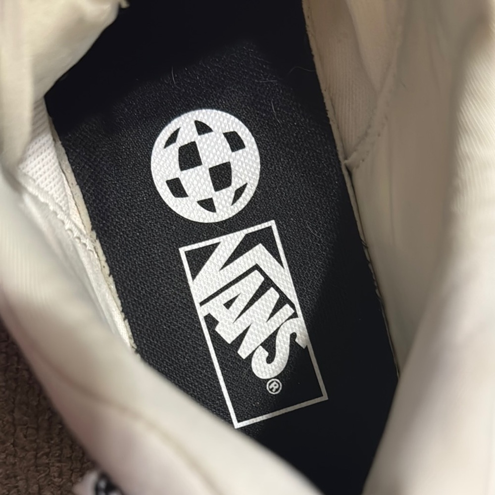 Vans Off-White Athletic Sneakers - Picture 8 of 16